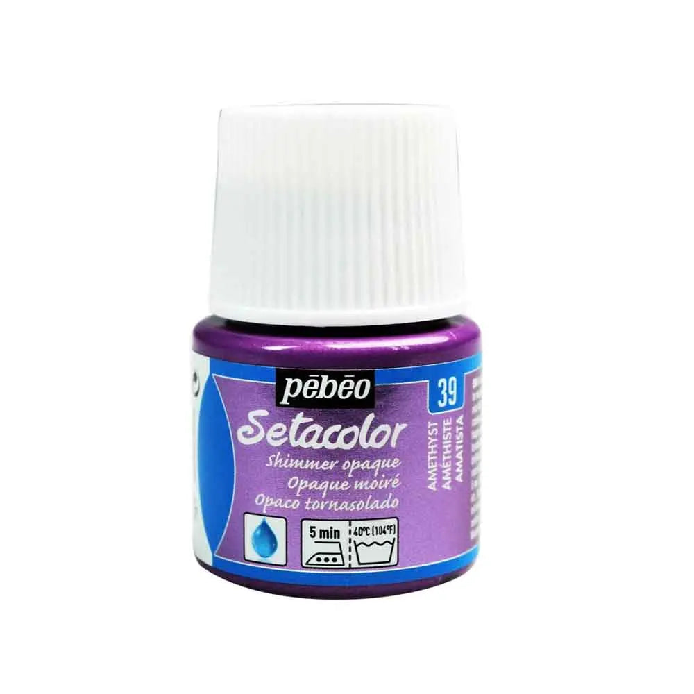Pebeo Setacolor Opaque & Shimmer Fabric Paint 45ml - For Textiles